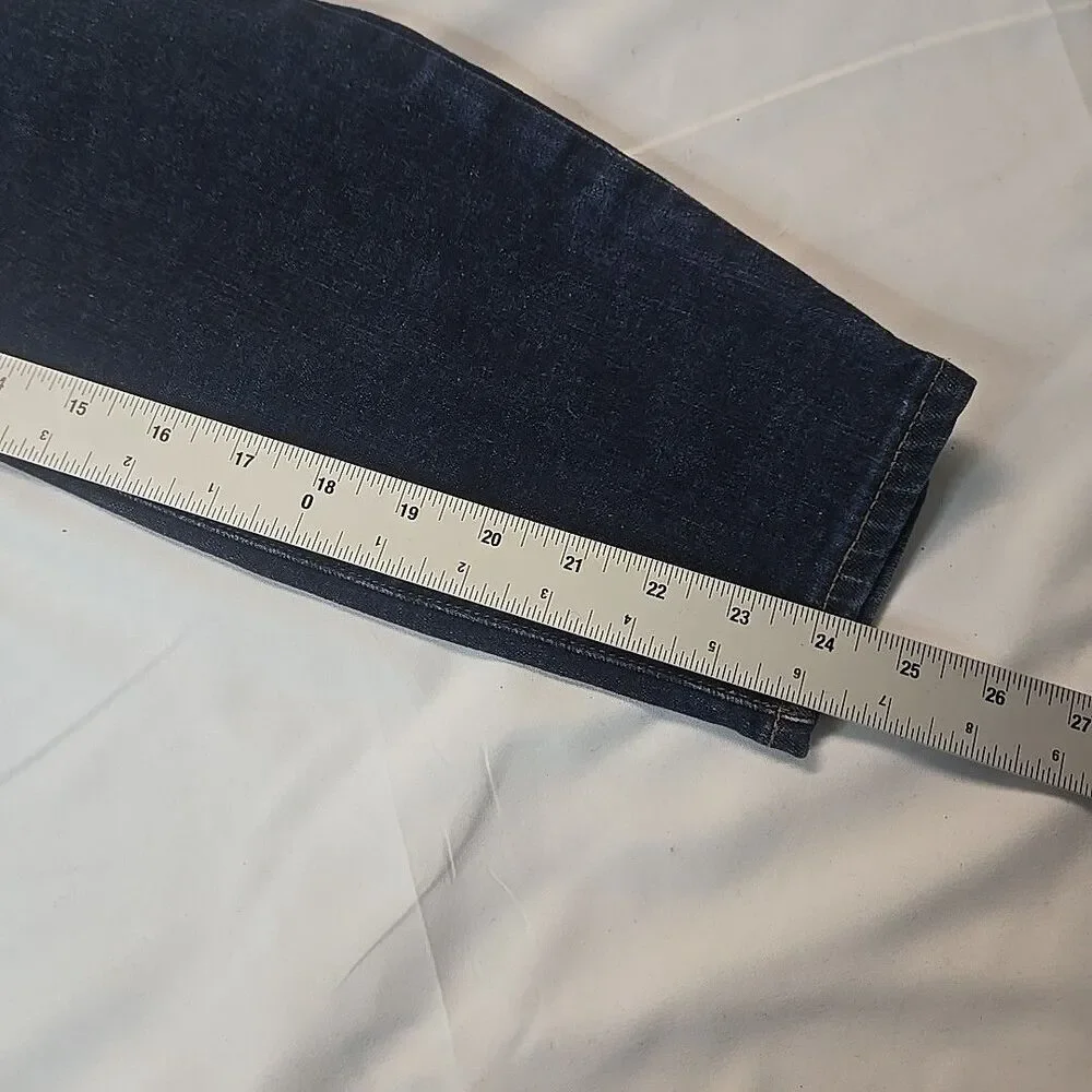 J.Crew Toothpick Jeans Women 29p Blue Skinny Stretchy Petite Hipster Minimalist